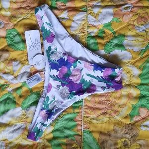  Dippin' Daisy's Bikini Bottoms Wild Iris Cheeky Cut Small NWT